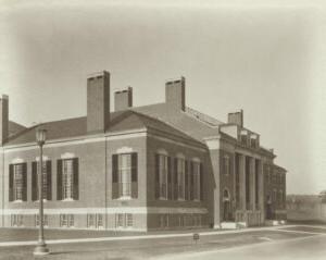 Outside of Todd Union Hall, 1930